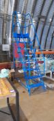 8 tread mobile warehouse steps