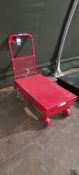 Clarke Strong-Arm HTL500 height adjustable mobile platform trolley