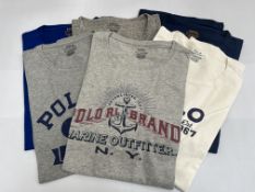 6 x POLO by Ralph Lauren T-shirts - size XXL custom slim fit