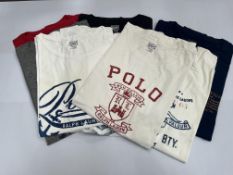 8 x POLO by R. Lauren & Co T-shirts - size XXL