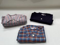 3 x pairs of Derek Rose pyjama's - size XXL