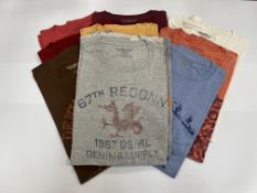 11 x Denim & Supply by Ralph Lauren T-shirts - size XXL