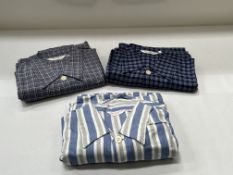 3 x pairs of Derek Rose pyjama's - size XXL