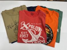 6 x POLO by Ralph Lauren T-shirts - size XXL