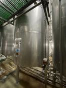 CIP Insulated Tank, Tetra Pak Progresso DTI, 316 SS, 10,000 Ltr. Raw caustic Tank. YOM 2001. This