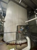 Tetra Pak 150,000 Ltr Raw Milk Silo. 304 SS. YOM 2001. Clad. Silo 2. Please note that this tank