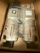 Bay of liquid monitering equipment inc 6x PD340 Magnetic Flow transmitters, Digital 4 dial gauges et