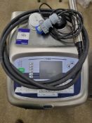 Linx Model 7900 Inkjet Coder/Printer c/w stainless steel wheeled cabinet