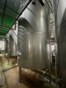 Finished Milk 3 Tank CIP System inc 2 x 2001 Tetra Pak Progresso insulated 316 SS 10,000Litre Tanks,