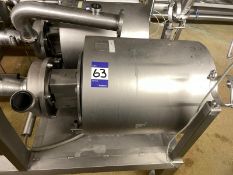 Alfa Laval Pump. LKH 25/205. 11 Kw. YOM 2001. This lot also forms part of composite Lot 70 At the