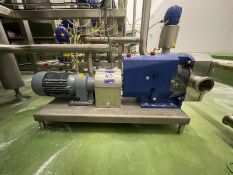 Alfa Laval SRUS/168/LD Pump, Rotary Lobe YOM 2017, 2 3/4 inlet/outlet.