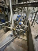 Milk Reception Skid, From Reclaim Tanks, Balance Tank, 14 Think Top Valves 1 x LKH 20/165 Pump 7.5