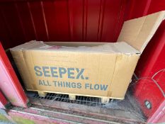 Seepex Progressive Cavity Pump. New in box unused. YOM 2019. 1 1/34 Outlet. (inside 158)