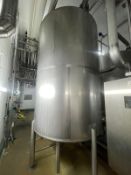 Raw Milk 3 Tank CIP System inc 2 x 2001 Tetra Pak Progresso Insulated 316 SS 10,000 Litre Tanks, 1 x