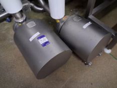 2 x Alfa Laval Pumps. 1 x LKH 20/165, 7.5Kw, YOM 2005. 1 x KH20/120, 3 Kw, YOM 2005