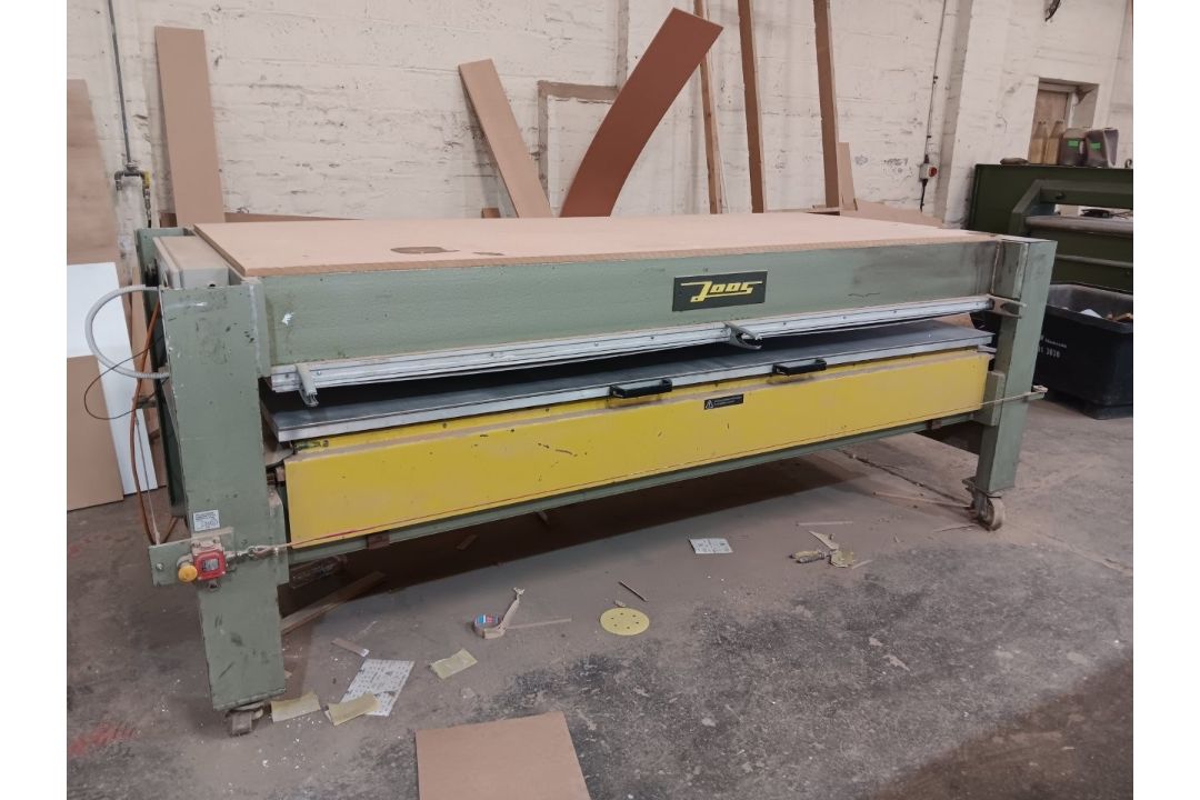 Joos Junior II 2500x1100mm veneer press Number 1812387, Year 1995 (Not including steel ducting. To - Image 7 of 7