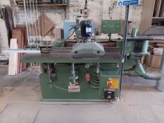 TT Lasim Volpato LBK2005 belt sander with auto feed unit Serial number 22057 Year 1990 (Not