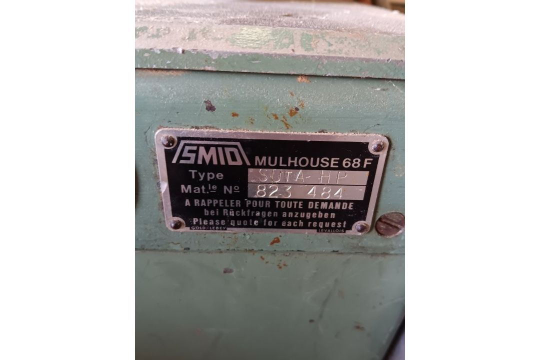 SMID Sute-HP beam saw 3850mm bed length, 2000mm bed depth (Not including steel ducting. To be - Image 3 of 9