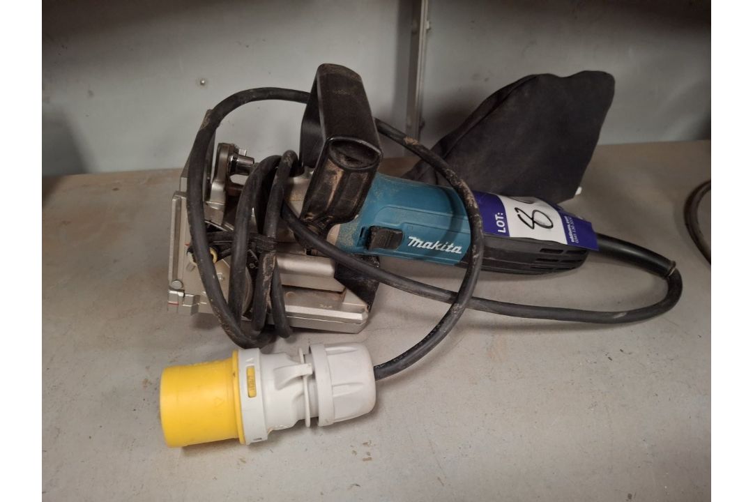 Makita PJ7000 110v biscuit jointer - Image 1 of 6