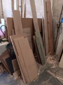 Quantity of MDF and laminated chipboard