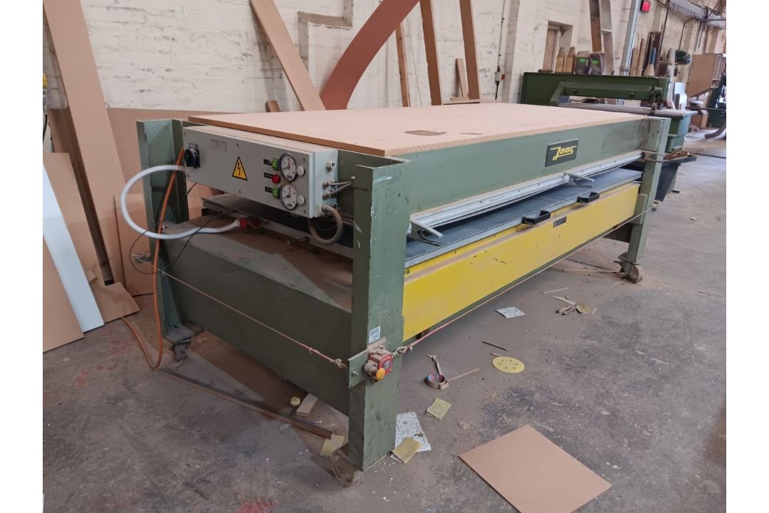 Joos Junior II 2500x1100mm veneer press Number 1812387, Year 1995 (Not including steel ducting. To - Image 5 of 7