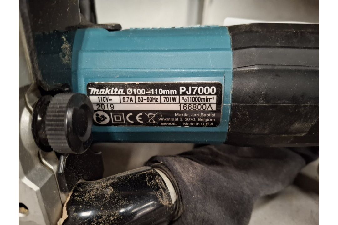 Makita PJ7000 110v biscuit jointer - Image 6 of 6