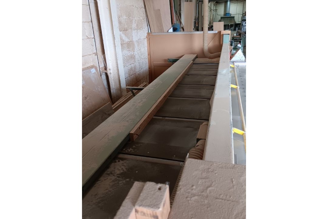 SMID Sute-HP beam saw 3850mm bed length, 2000mm bed depth (Not including steel ducting. To be - Image 6 of 9