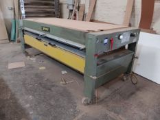 Joos Junior II 2500x1100mm veneer press Number 1812387, Year 1995 (Not including steel ducting. To