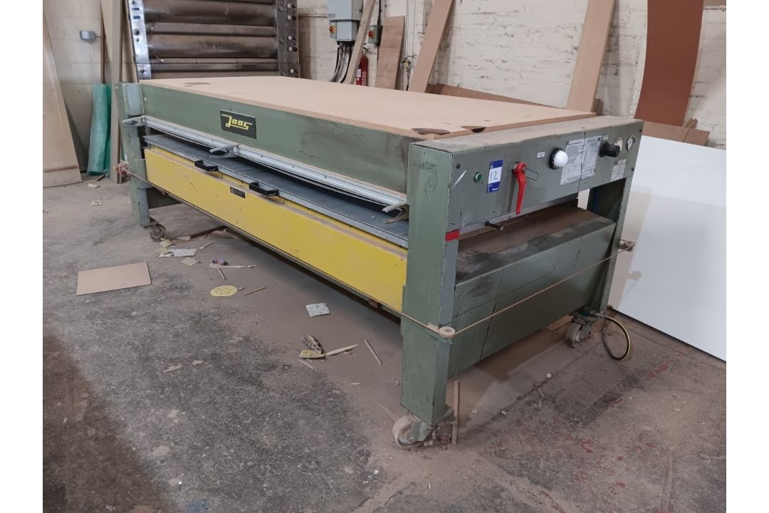 Joos Junior II 2500x1100mm veneer press Number 1812387, Year 1995 (Not including steel ducting. To - Image 1 of 7