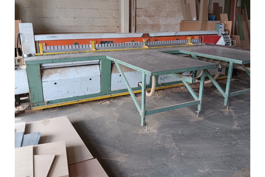 SMID Sute-HP beam saw 3850mm bed length, 2000mm bed depth (Not including steel ducting. To be - Image 5 of 9