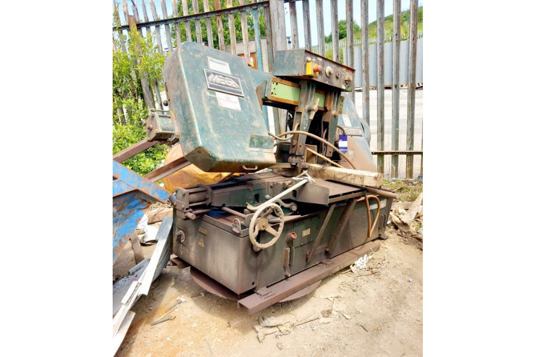 Mega BS-4005A bandsaw Serial number 920106 (1992) (Spares) - Image 1 of 2