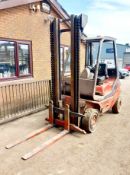 Linde Lansing H20 diesel forklift (1991) Capacity 2000kg - Delayed Collection until afternoon of 2nd