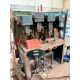 Meddings bank of four drills with workbench - Image 2 of 2