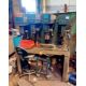 Meddings bank of four drills with workbench - Image 1 of 2