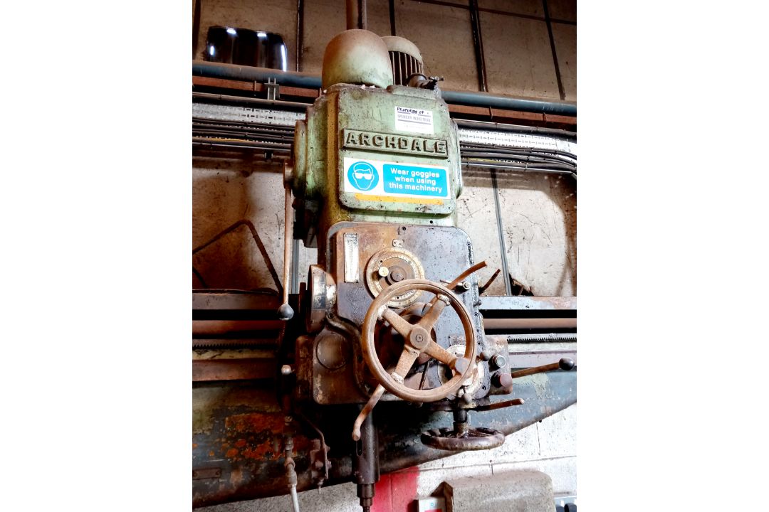 Archdale 6' radial arm drill (approx. 7Ton) - Image 7 of 9