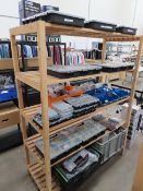 Contents of racking to Include: Large qty of Audio Components and Various Tooling ( Hand tools, Nu