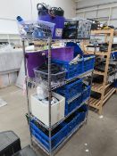 Contents of Rack to Include: Large Qty of Power and Audio Cabling. (Rack Not Include