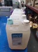 4 x 5 Ltr of Snow and Fog Fluid, 4 x 1Ltr of Snow and Fog Fluid