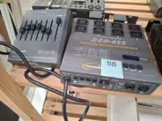 1 x Transcension DSp-405 4 Channel Digital Switch Pack, 1 x Transcension SDC-6 6 Channel DMX Control
