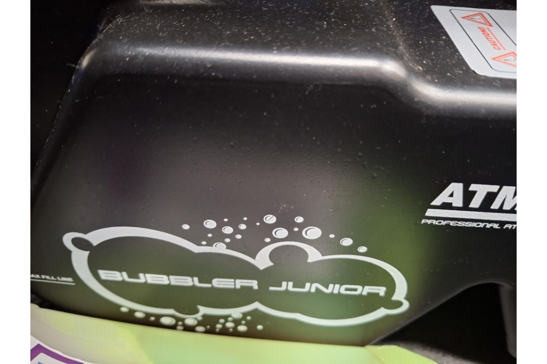 ATMOTEC Bubbler Junior Bubble Machine with Qty of Liquid - Image 3 of 5