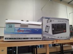 GPS M720 Satellite Navigation System and 60w x 4 7012B Car MP5 Player