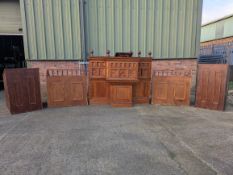 Court room prop set.