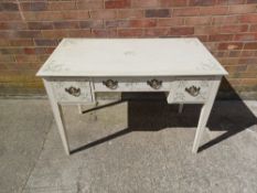 Hand painted desk/dressing table