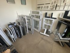 Qty misc. sample windows and handles