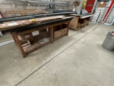2 x Timber benches