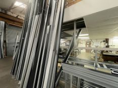 Large qty misc. aluminium profile