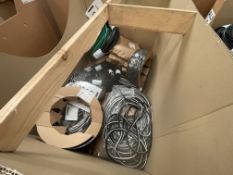 Large qty misc. seal and window parts in about 15 stock boxes