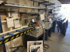2007 ELUMATEC DOUBLE MITRE SAW