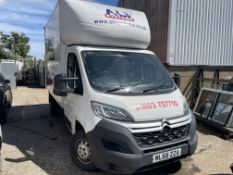 2018 CITROEN RELAY DIESEL LUTON VAN