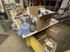 Timber bench, sundry fixings and consumables